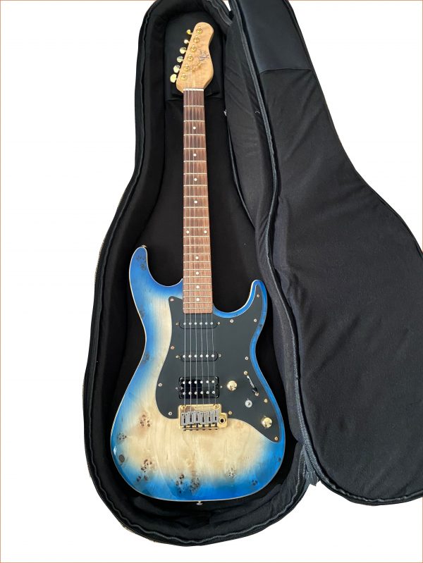 Michael Kelly Custom Collection 60 | Blue Burl Ultra w Gig Bag